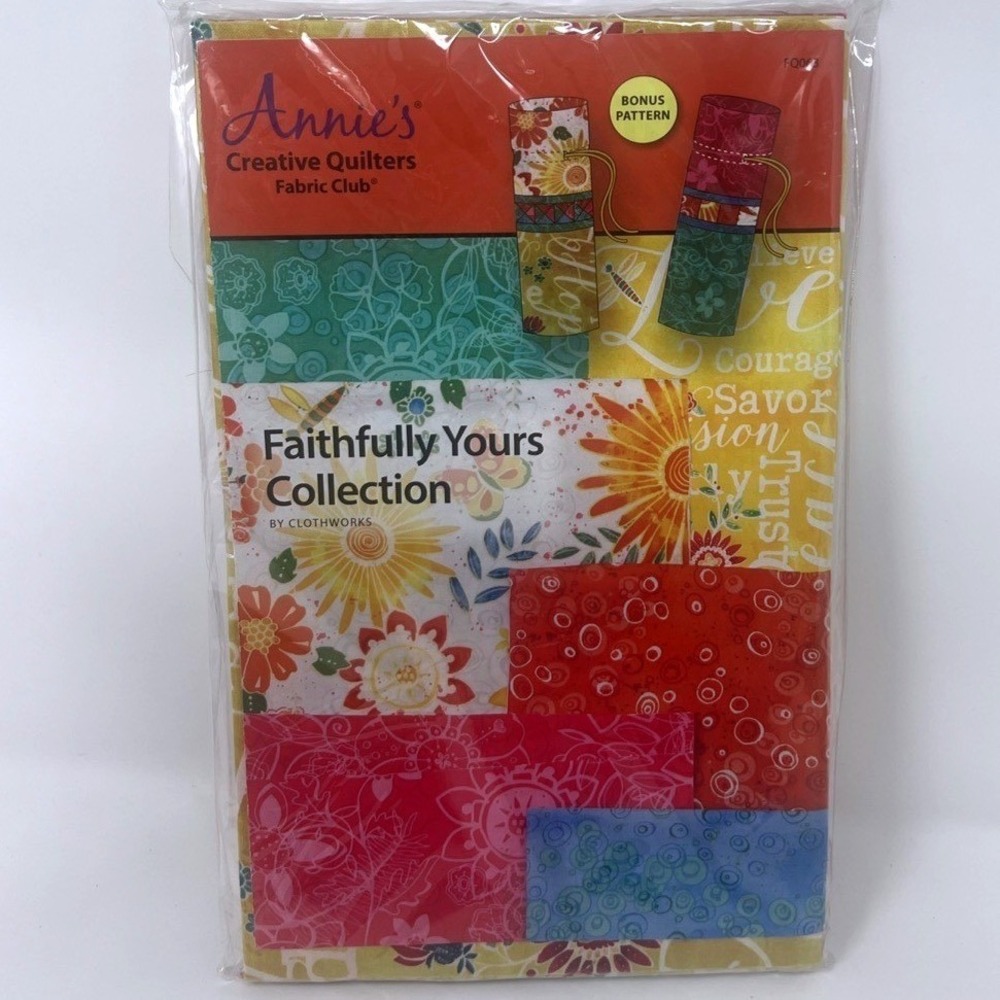 Annie's Creative Quilters Fabric Club Faithfully Yours Collection - Gift Bags